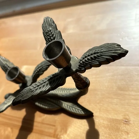 Brass candle holder - Picture 6 of 8